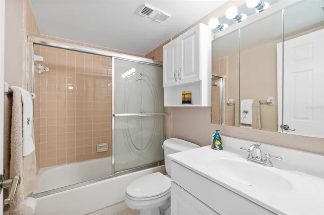 a view of a city with tall buildings