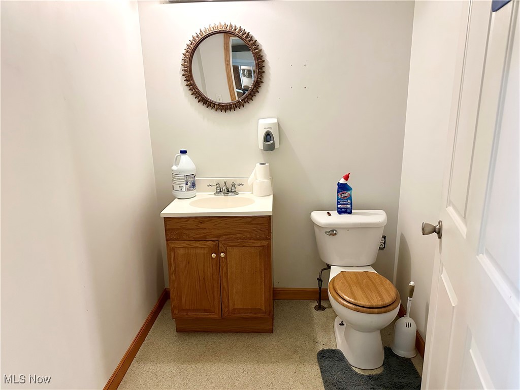 1457 St Johns Road Colliers, WV 26035 - Photo 24 of 38 Bathroom featuring toilet and vanity