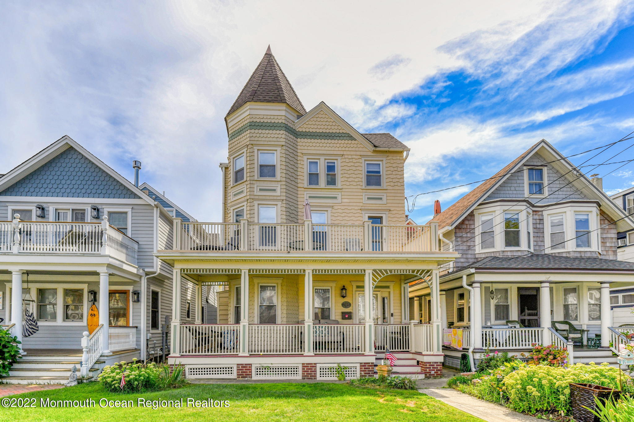 8 Surf Avenue, Unit 1 Ocean Grove, NJ 07756 - Photo 28 of 28 front view of a house with a yard