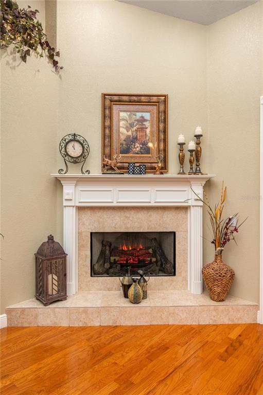 35 Stembridge Road Lake Wales, FL 33898 - Photo 11 of 61 a view of living room with furniture and a fireplace