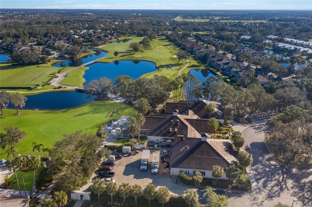 5011 Tobermory Way Bradenton, FL 34211 - Photo 72 of 77 an aerial view of residential houses with outdoor space