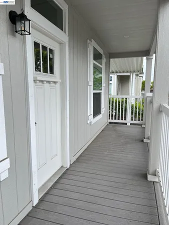 a view of front door and porch