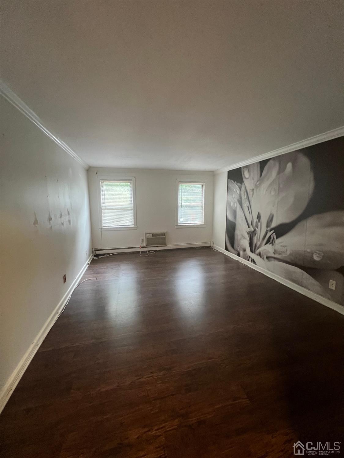 C E Front Street, Unit 95 Plainfield, NJ 07062 - Photo 3 of 14 a view of wooden floor and windows in an empty room