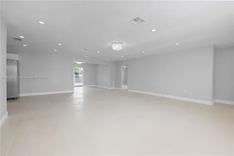 a view of empty room