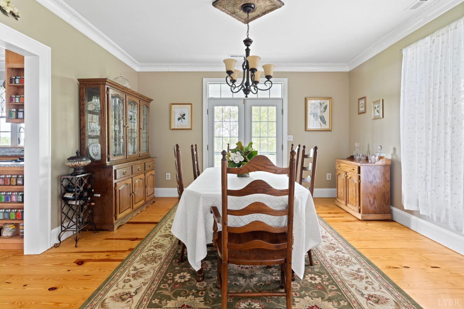 3297 Midway Road Phenix, VA 23959 - Photo 28 of 89 a view of a dining room with furniture