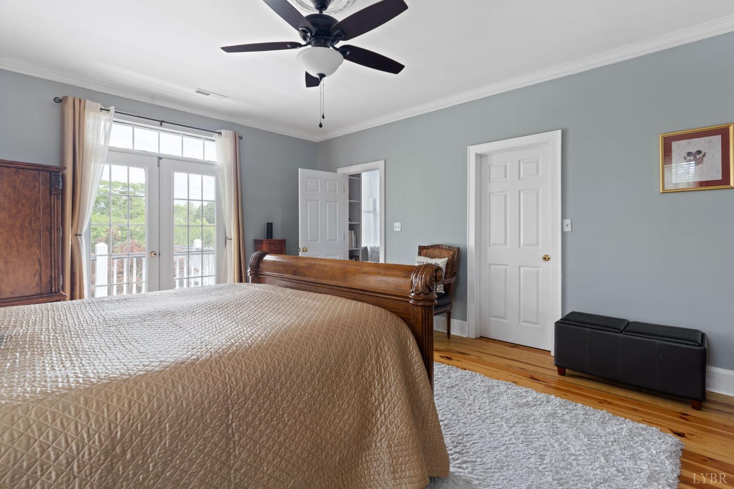 3297 Midway Road Phenix, VA 23959 - Photo 48 of 89 a bedroom with a bed and a couch