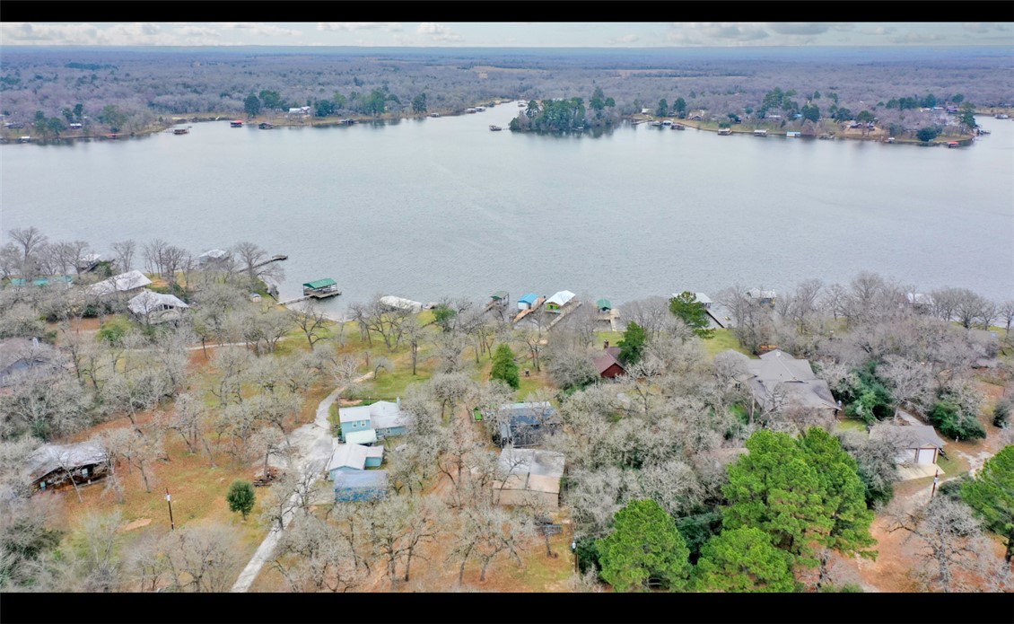10967 Clyde Acord Road Franklin, TX 77856 - Photo 49 of 50 Aerial view featuring a water view/