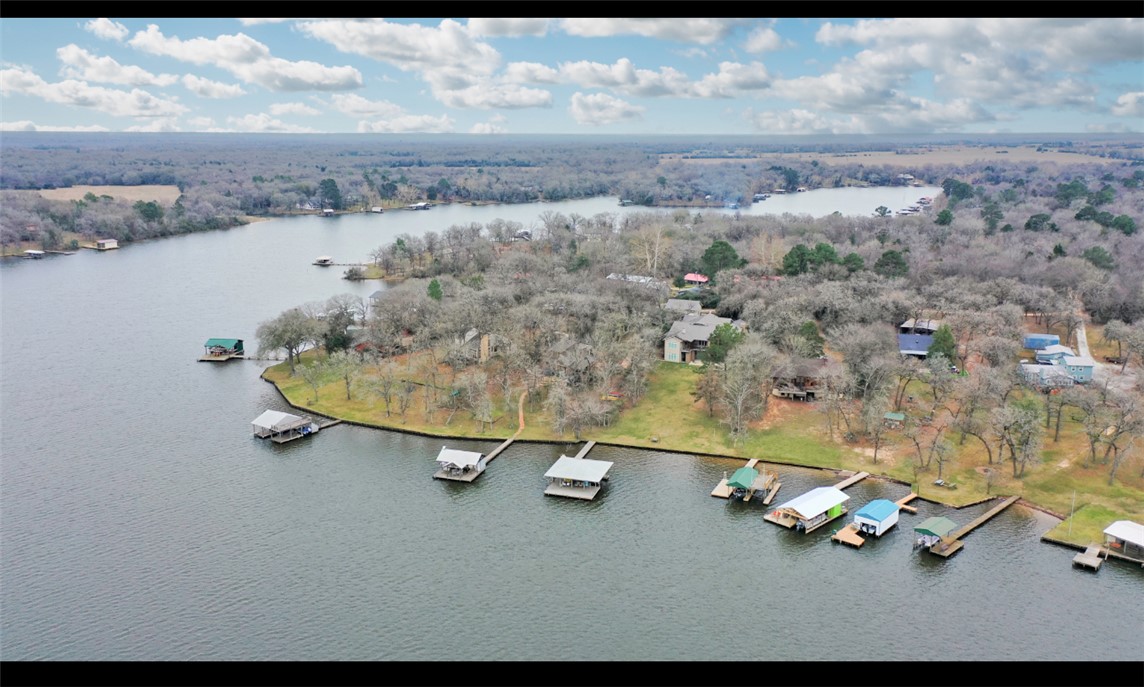 10967 Clyde Acord Road Franklin, TX 77856 - Photo 50 of 50 Aerial view featuring a water view
