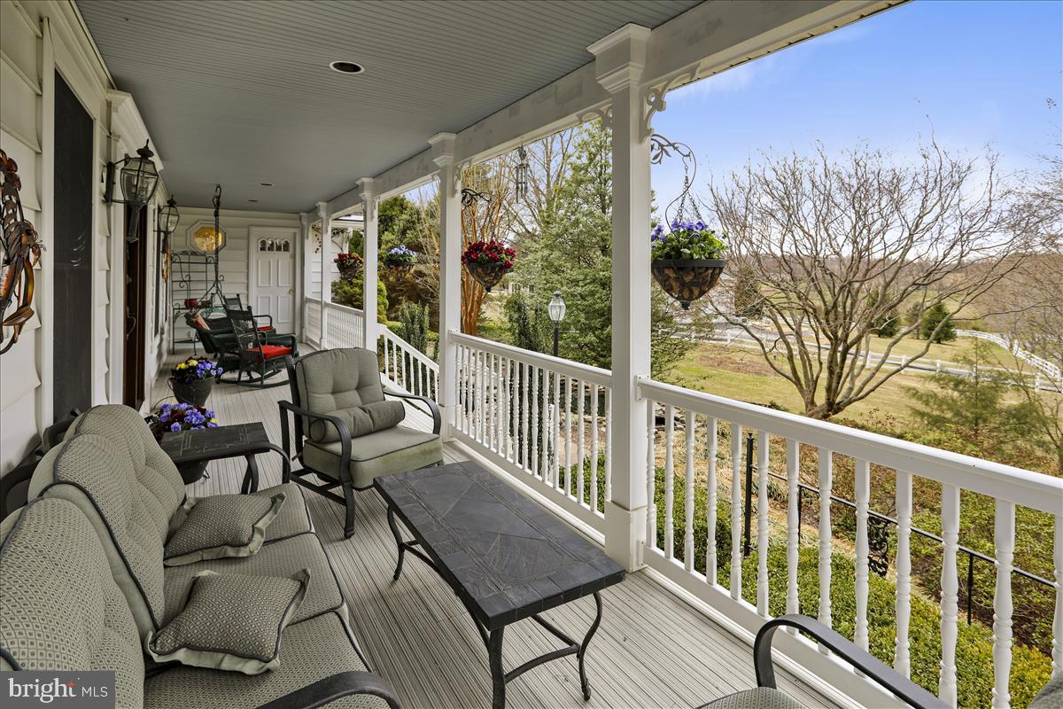 15431 Barnesville Road Boyds, MD 20841 - Photo 10 of 68 Front porch overlooking landscaping and ponds