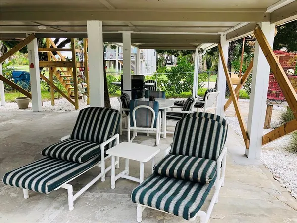 a view of balcony and patio