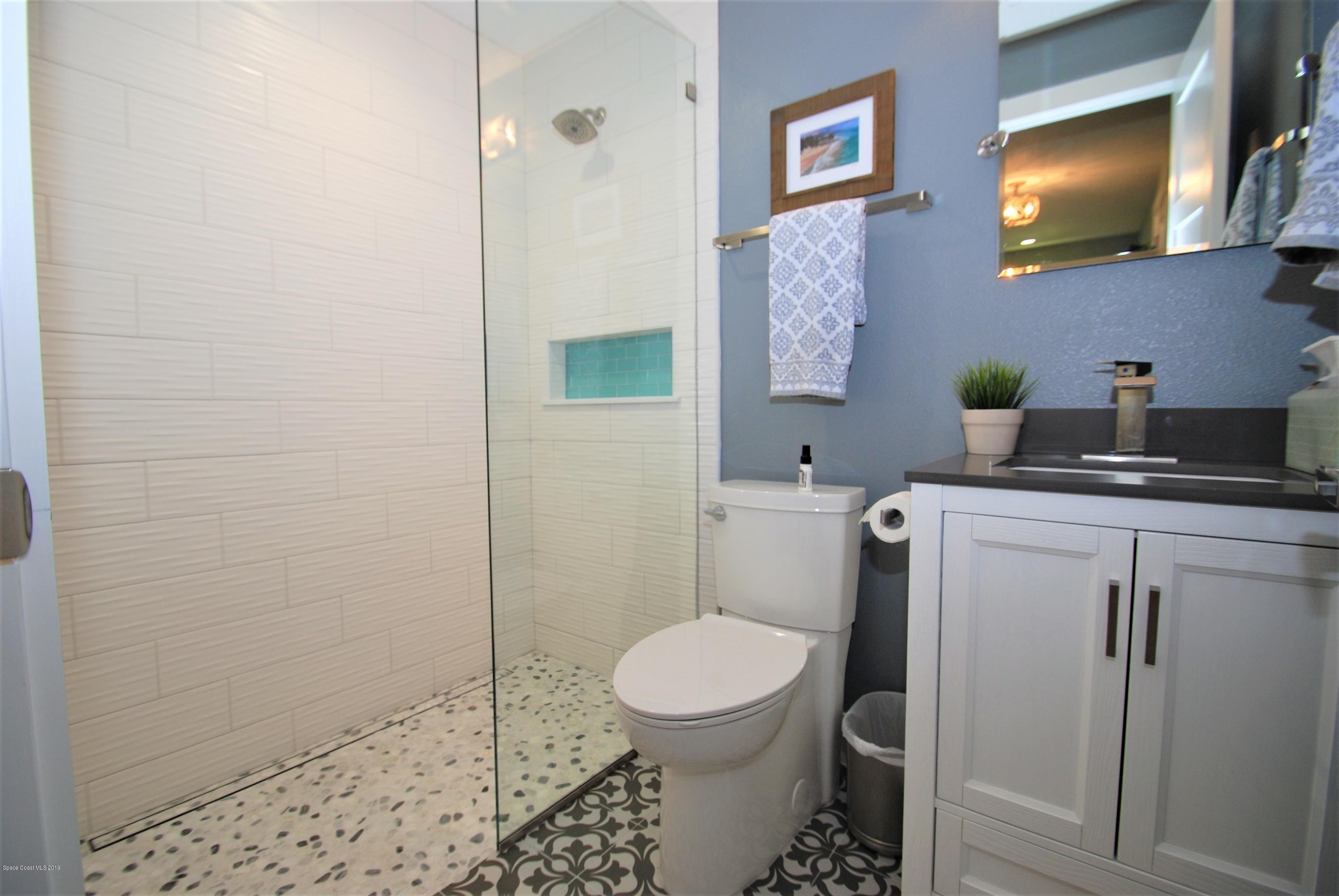 230 Sand Dollar Road Indialantic, FL 32903 - Photo 12 of 25 Guest Bathroom