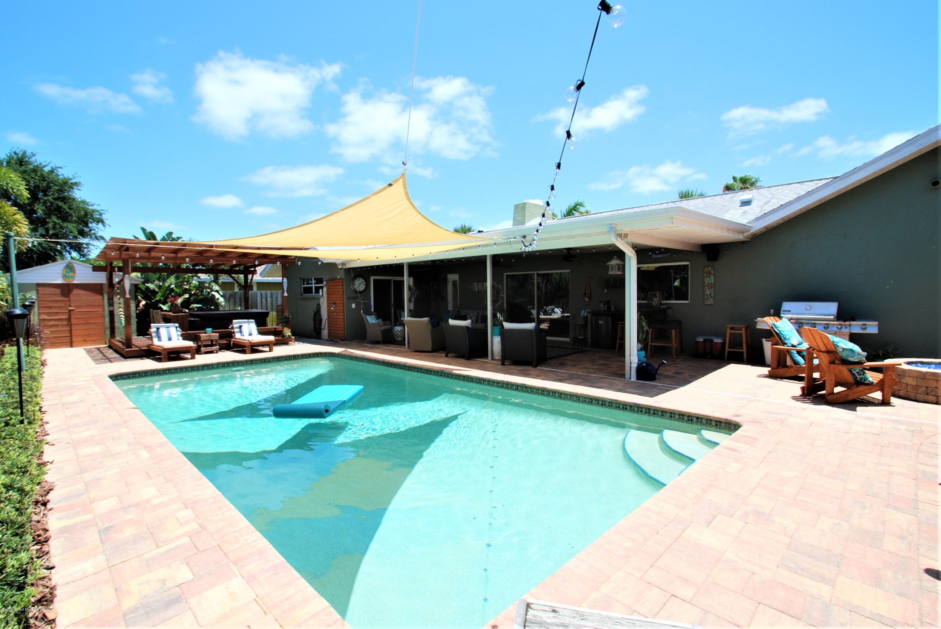 230 Sand Dollar Road Indialantic, FL 32903 - Photo 18 of 25 Pool Area