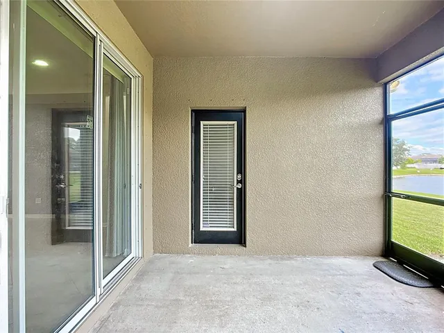 a view of a park with slide