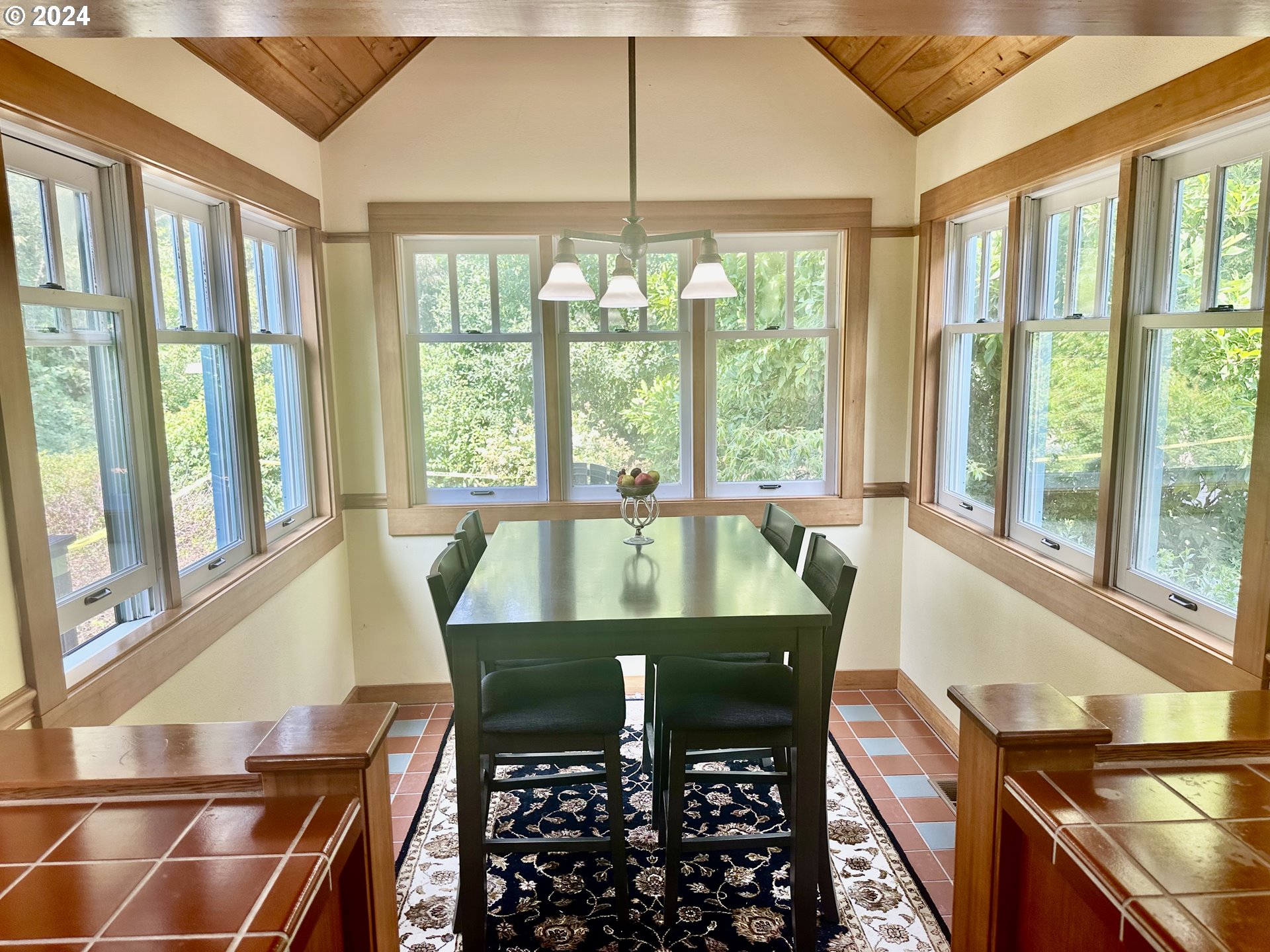 36245 Wagner Lane Cottage Grove, OR 97424 - Photo 13 of 45 a view of a dining room with furniture window and outside view