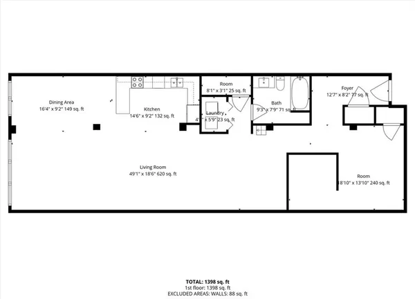 $289,900 | 306 West 7th Street, Unit 203, Kansas City, MO 64105