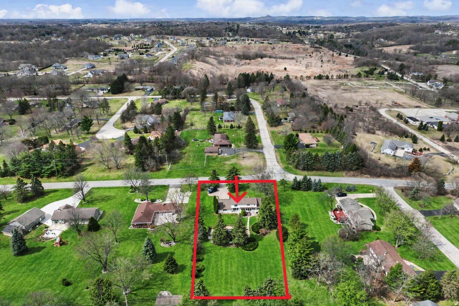 1220 Scenic Road Richfield, WI 53033 - Photo 2 of 38 DJI_0513