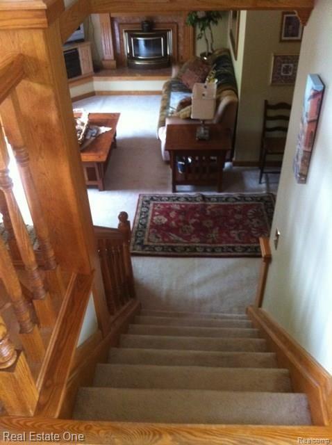 9435 Michigamme Road Clarkston, MI 48348 - Photo 31 of 35 Stairs to finished Walkout Family room.jpg