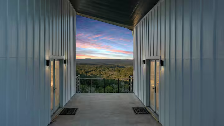 620 Windy Hills Road Dripping Springs, TX 78620 - Photo 15 of 30 Breezeway showing the entrances to each home.