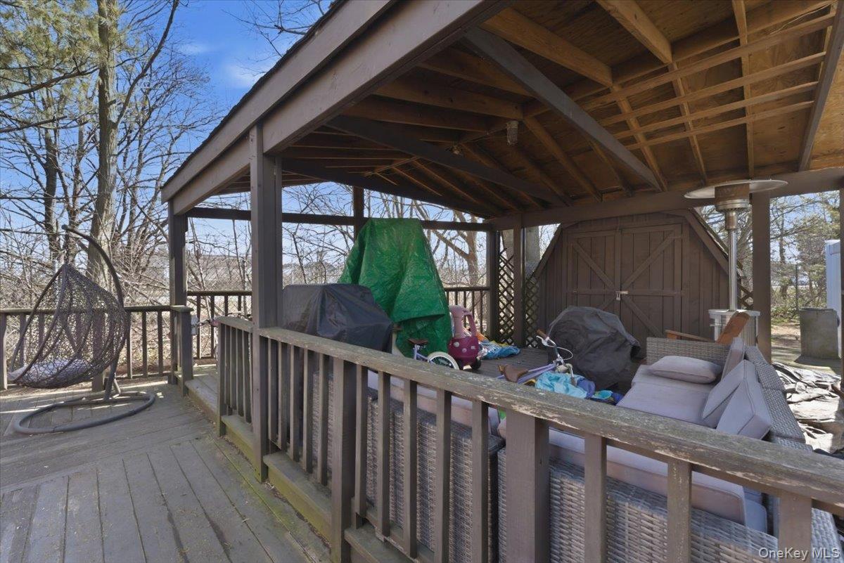 151 Wanser Avenue Inwood, NY 11096 - Photo 17 of 19 a view of deck with furniture and wooden deck