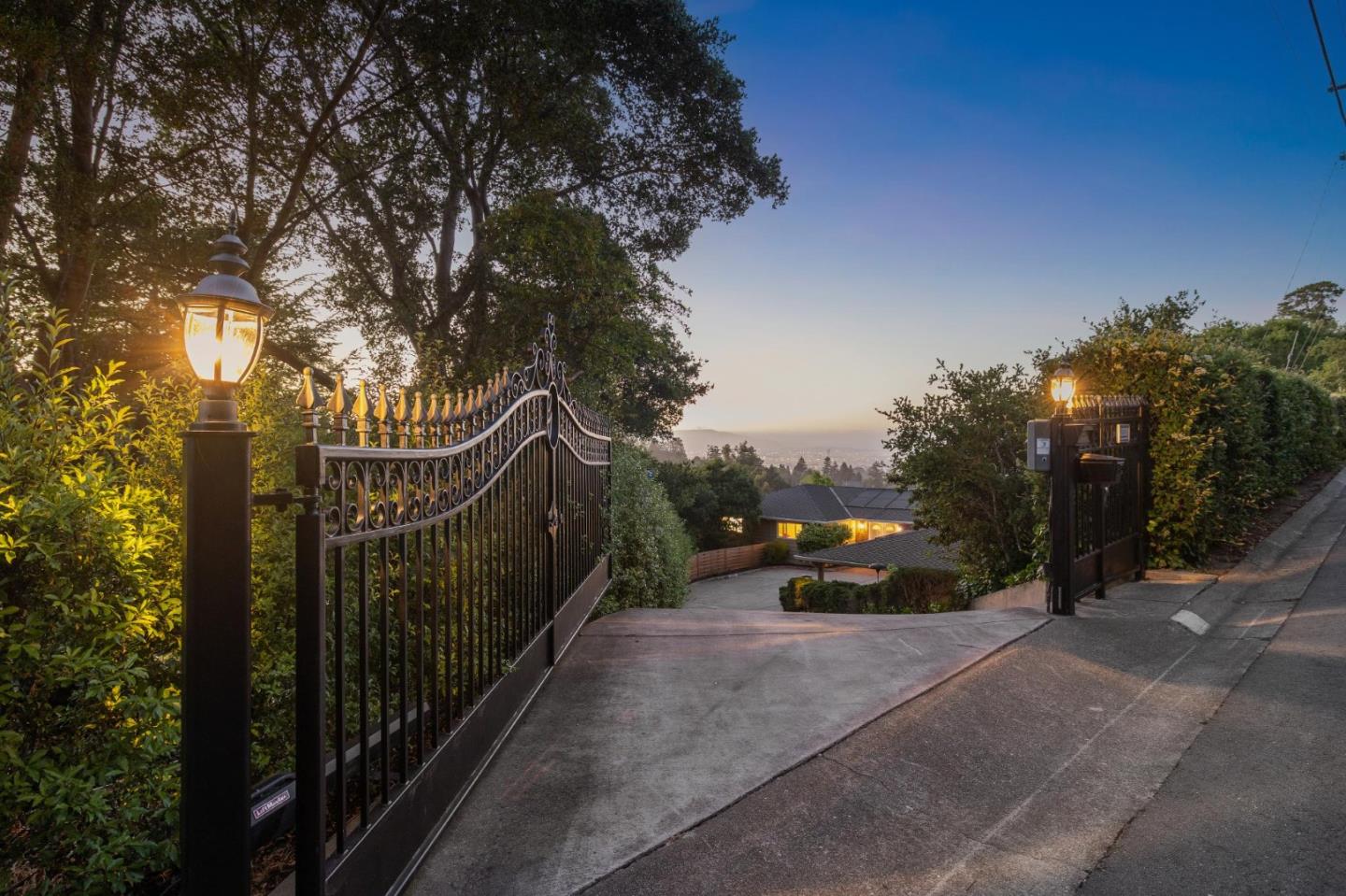 2620 Summit Drive Burlingame, CA 94010 - Photo 66 of 84 a car parked on the side of the road