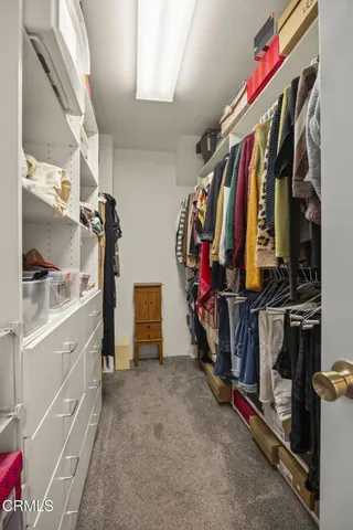 a blue swimming pool with a yard and plants
