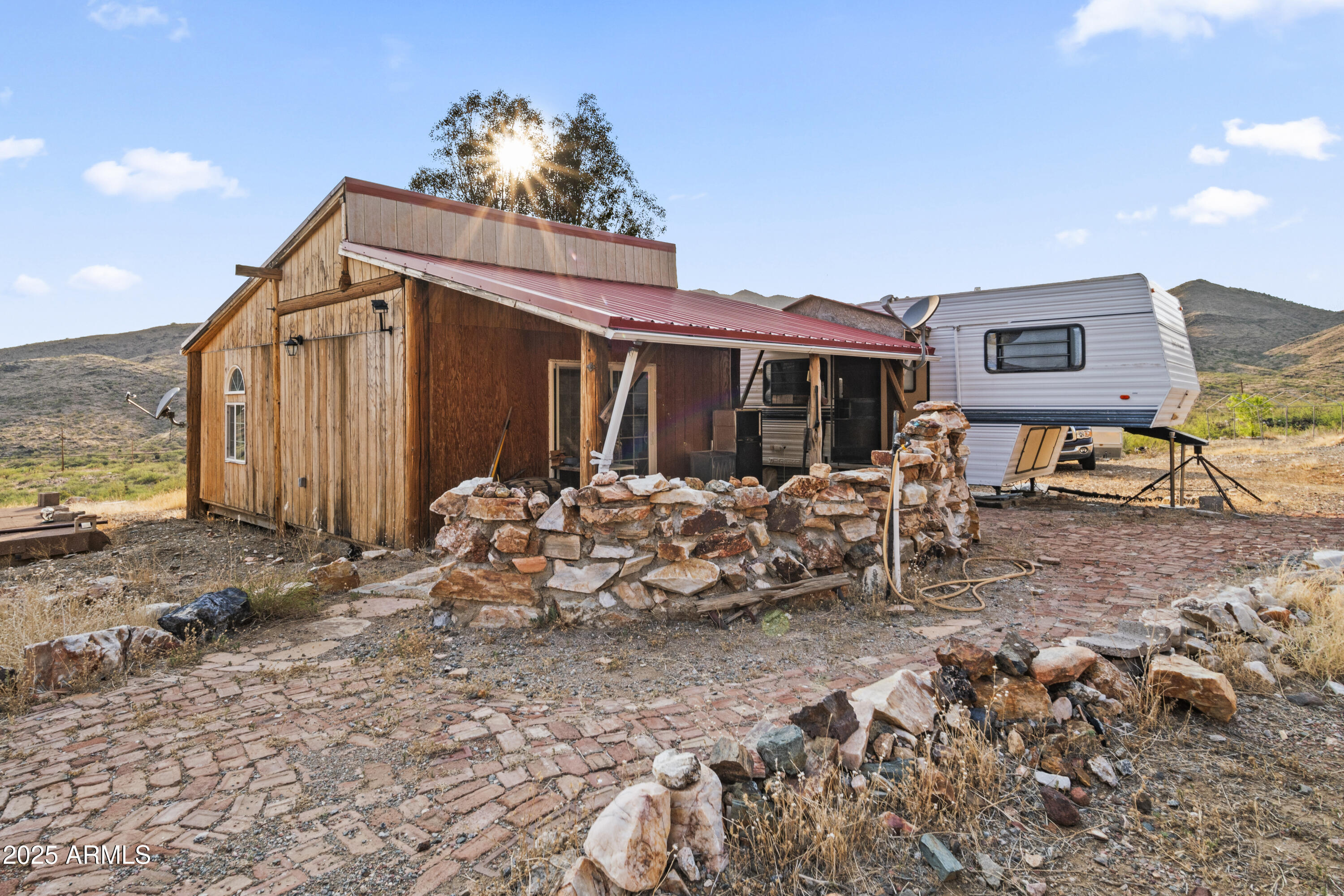 25795 South Old Stage Road Congress, AZ 85332 - Photo 2 of 30 a view of a house with yard and furniture