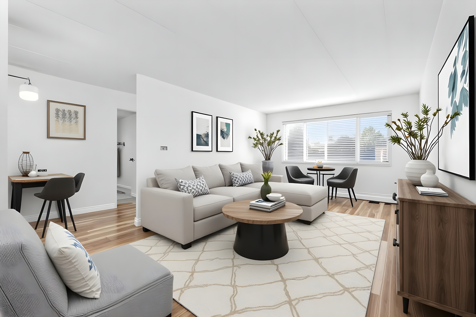 2521 Thatcher Avenue, Unit 2I River Grove, IL 60171 - Photo 3 of 18 a living room with furniture and a window