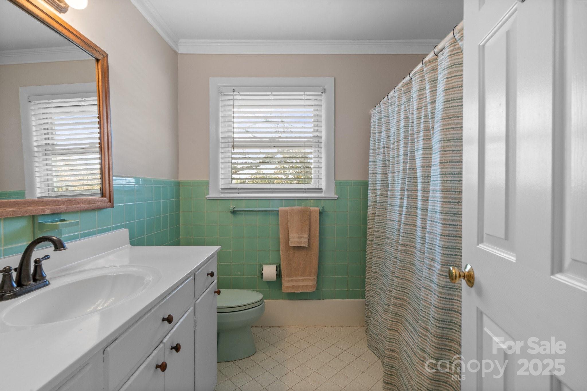 13031 Westmoreland Farm Road Davidson, NC 28036 - Photo 23 of 45 a bathroom with a sink a toilet and mirror