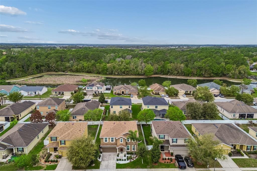 6105 Merrifield Drive Zephyrhills, FL 33541 - Photo 74 of 85 an aerial view of multiple house