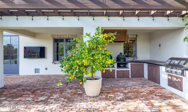 a view of a entryway of the house