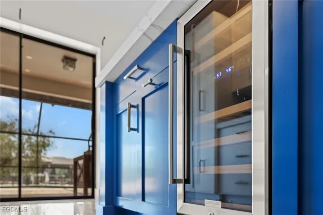 a view of a door front of house