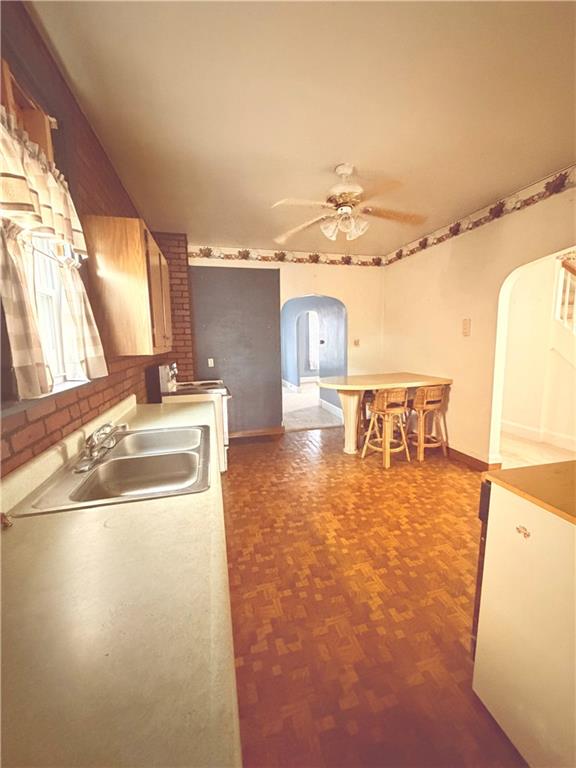 1028 Main Street Republic, PA 15475 - Photo 8 of 27 a view of a kitchen with a sink and cabinets