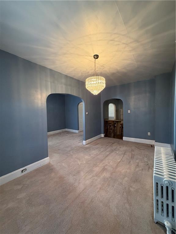 1028 Main Street Republic, PA 15475 - Photo 10 of 27 a view of a livingroom with a chandelier