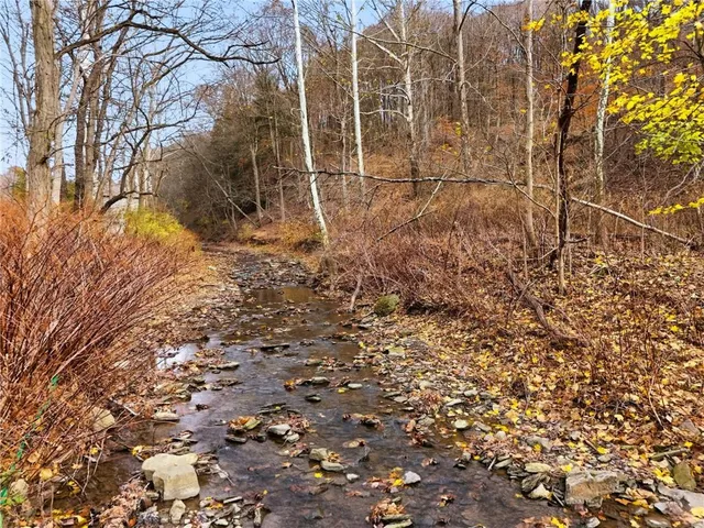 a view of city and mountain