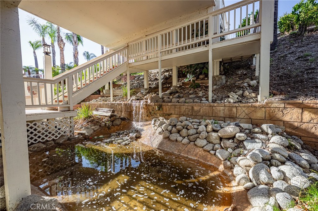 30010 Big Range Road Canyon Lake, CA 92587 - Photo 13 of 55 Waterfall to pond, an inviting entry to your home