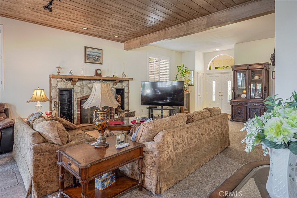 30010 Big Range Road Canyon Lake, CA 92587 - Photo 39 of 55 Living Room w/ Fireplace