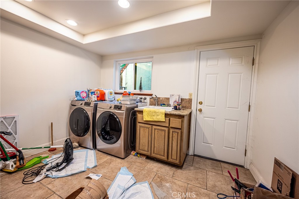 30010 Big Range Road Canyon Lake, CA 92587 - Photo 42 of 55 Laundry Room w/ Washer & Dryer vintage circa 2022