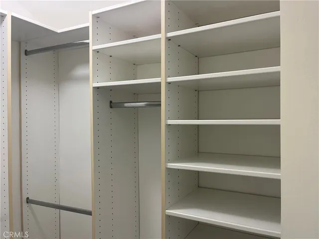 a view of a closet