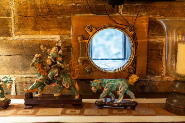 a view of a entryway door with wooden floor