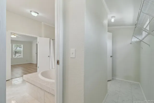 a house with trees in the background