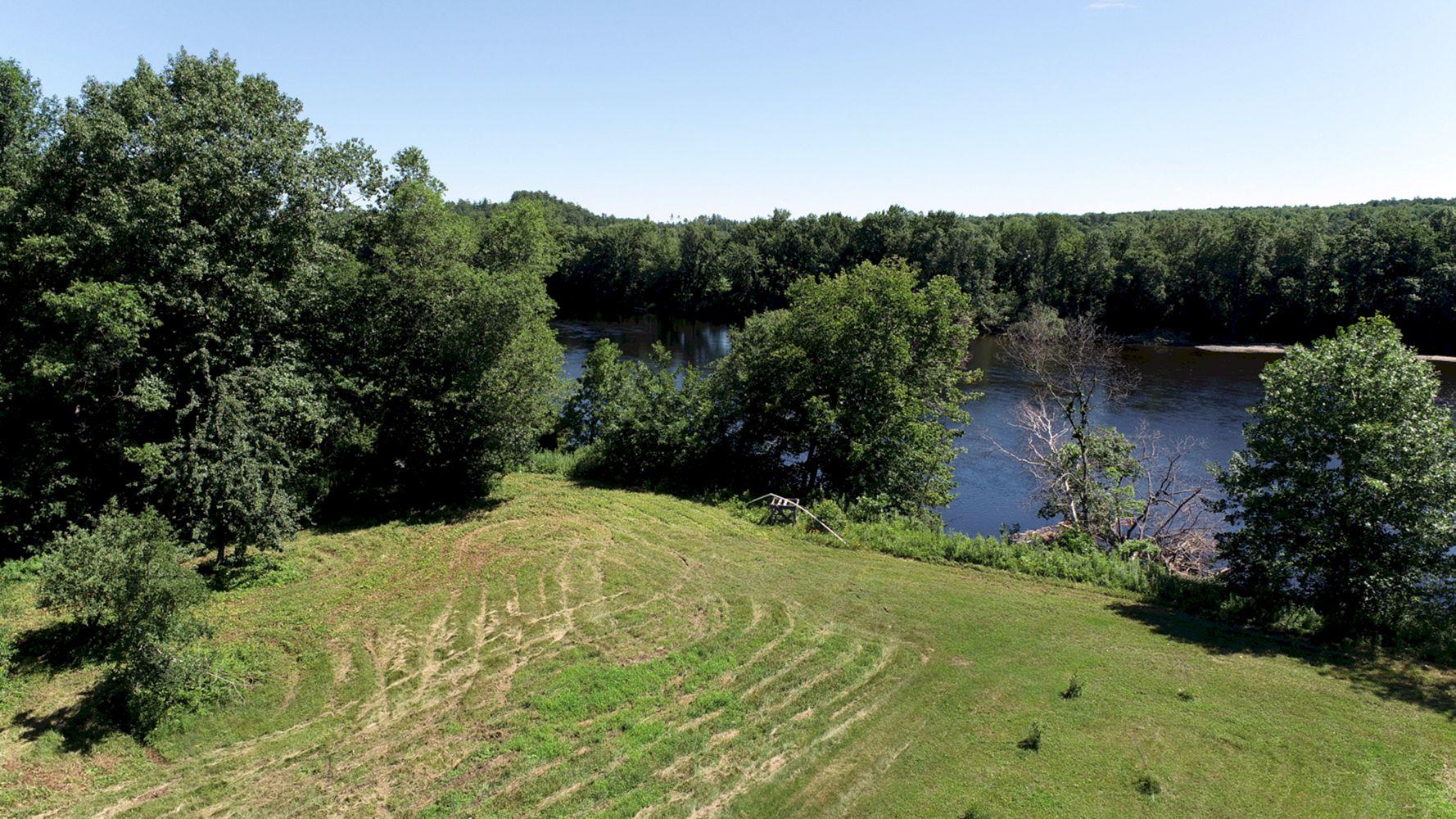 110 Patterson Bridge Road North Anson, ME 04958 - Photo 9 of 94 Aerial view with River in the distance