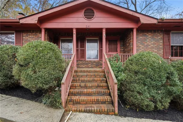 front view of a house