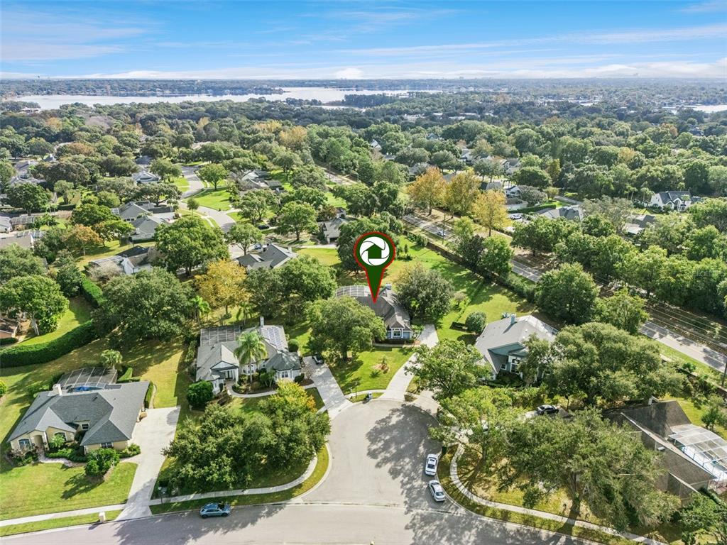 2125 Kane Park Way Windermere, FL 34786 - Photo 5 of 63 an aerial view of multiple house