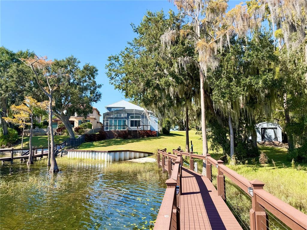 a view of a house with pool