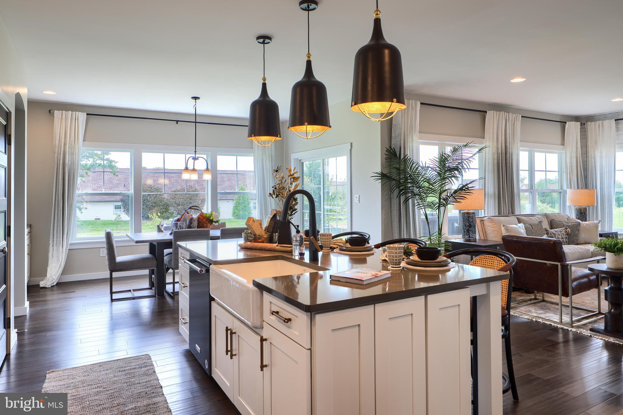 202 Angelica Way New Freedom, PA 17349 - Photo 21 of 48 a kitchen with sink and view of living room