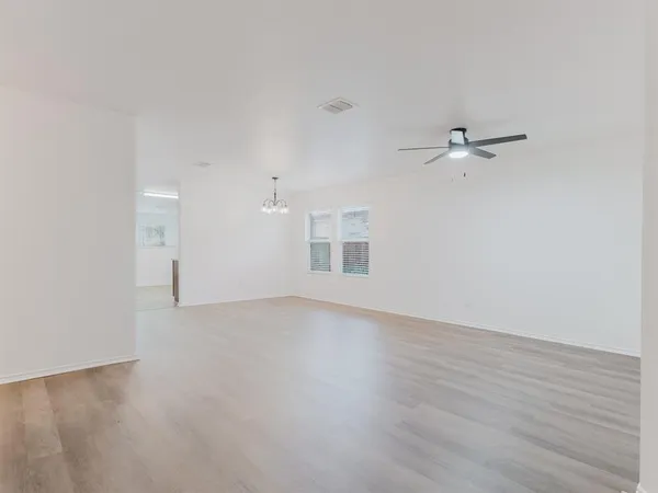 wooden floor in an empty room