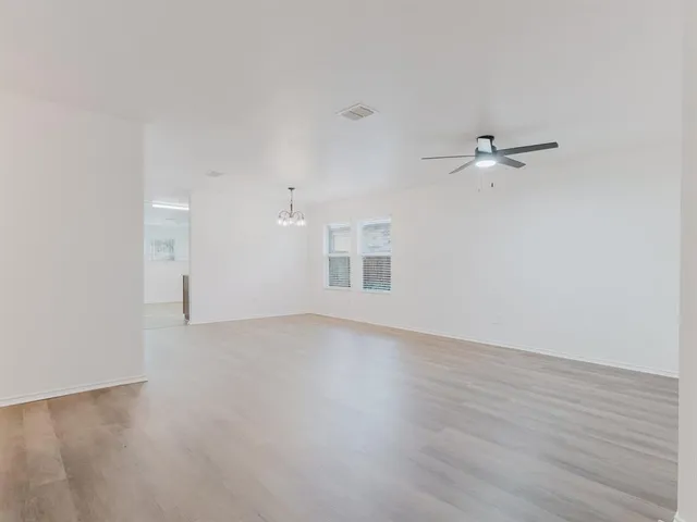 wooden floor in an empty room