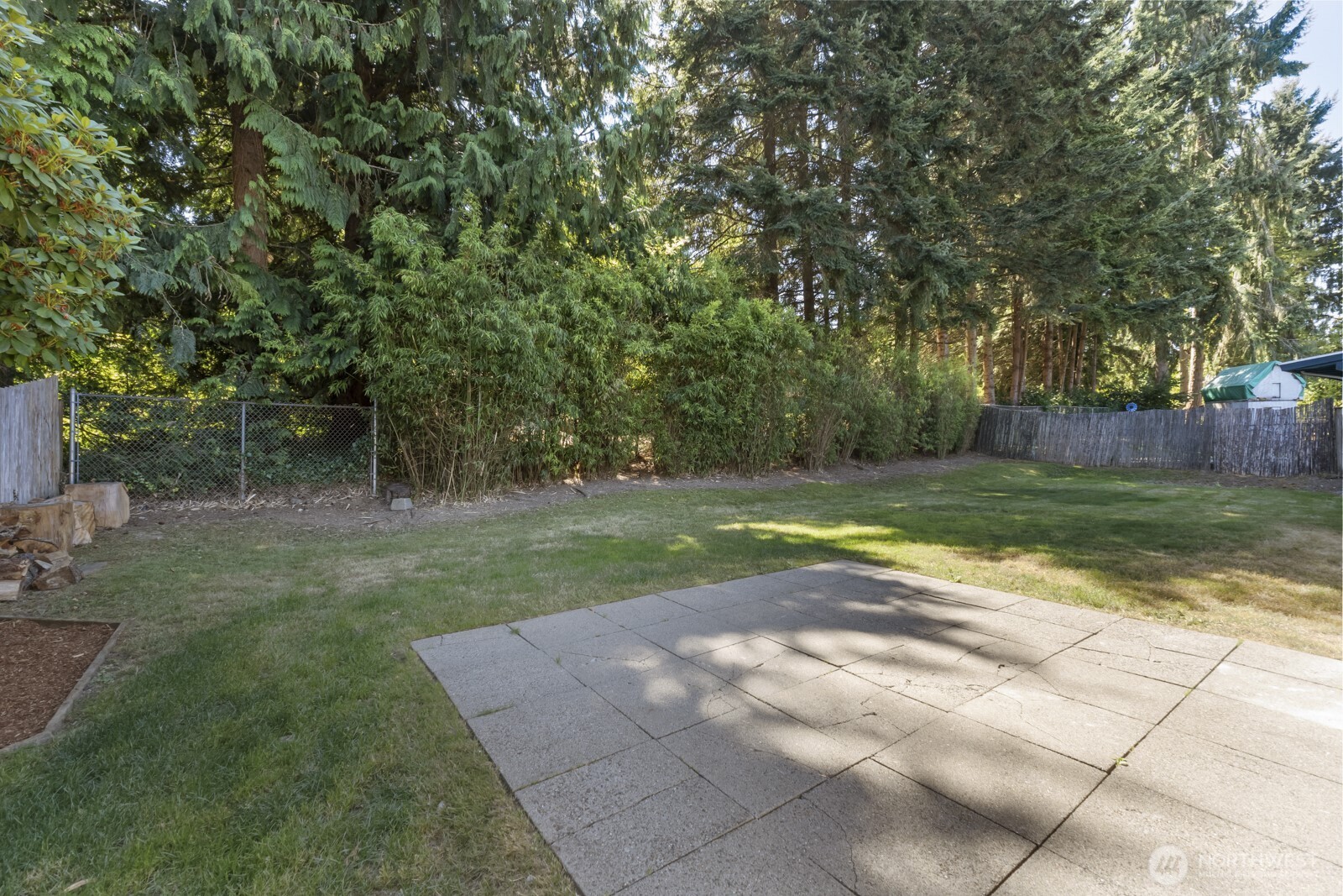 210 219th Place Southwest Bothell, WA 98021 - Photo 26 of 31 a view of a yard with plants and trees