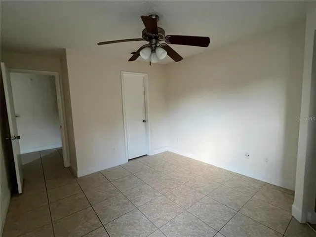 a view of empty room