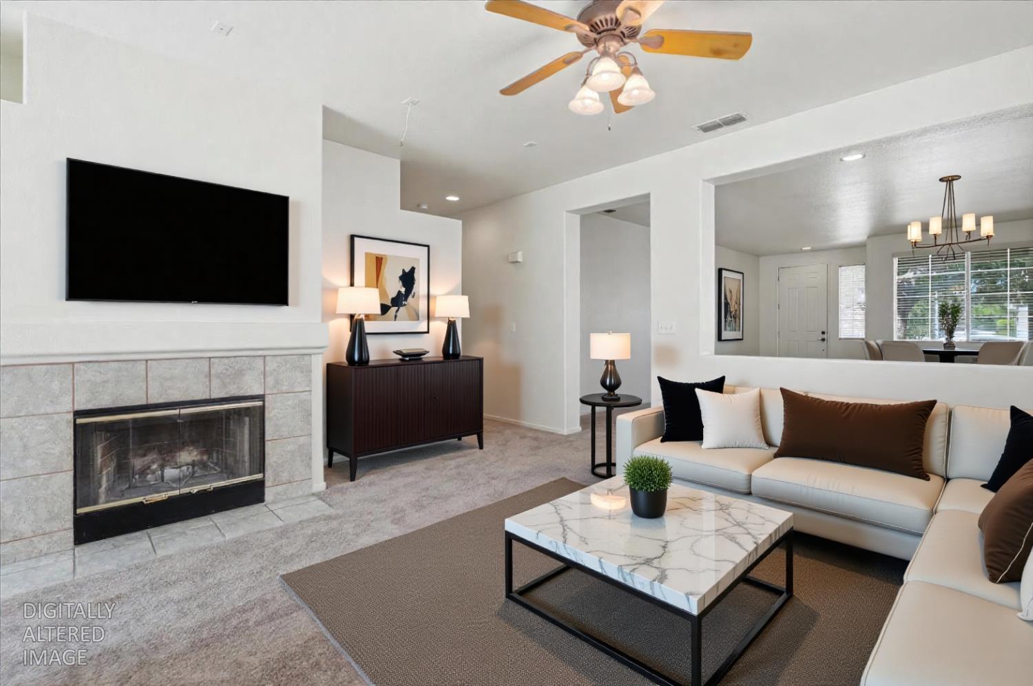 6820 Ranch House Way Citrus Heights, CA 95621 - Photo 9 of 34 Virtual staged photo- family room